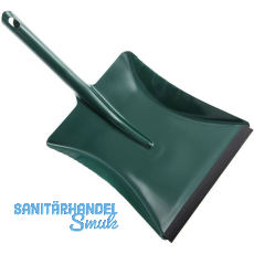 MASTA Kehrrichtschaufel aus Stahlblech mit Gummilippe Breite 215 mm MASTA Kehrrichtschaufel aus Stahlblech mit Gummilippe Breite 215 mm