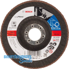 BOSCH Schleiflamellenteller X571 Best for Metal � 125 mm Korn 60