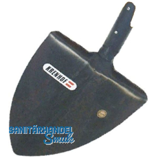 KRENHOF Spitzschaufel geschmiedet mit Feder ohne Stiel Gr��e 290 x 300 mm