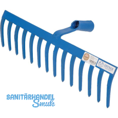 OFFNER Schotterrechen geh�rtet Breite 460mm und 14 Zinken ohne Stiel