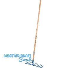 OFFNER Schotterrechen geh�rtet Breite 460 mm und 14 Zinken mit Stiel