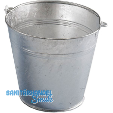 Eimer verzinkt konisch � 22/32 cm mit Trageb�gel Inhalt 15 Liter