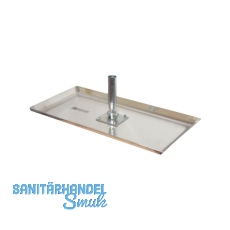 KRENHOF Alu-Betonschieber mit Gelenk-Stielhalterung 630 mm KRENHOF Alu-Betonschieber mit Gelenk-Stielhalterung 630 mm