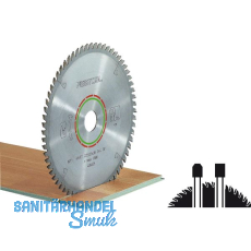 FESTOOL Spezial-Kreissägeblatt HW ø 216x2,3x30 mm Z 60 Zahnform WZ/FA FESTOOL Spezial-Kreissägeblatt HW ø 216x2,3x30 mm Z 60 Zahnform WZ/FA