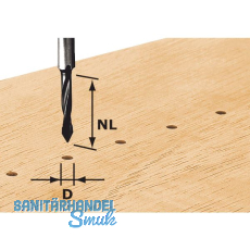 FESTOOL Durchgangsbohrer HW S8 D5/30 ø 5 mm FESTOOL Durchgangsbohrer HW S8 D5/30 ø 5 mm