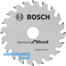 BOSCH Kreissägeblatt Optiline Wood ø 85 x 0,7 x 15 mm Zähne 20 (WZ) pos. BOSCH Kreissägeblatt Optiline Wood ø 85 x 0,7 x 15 mm Zähne 20 (WZ) pos.
