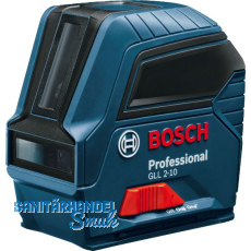 BOSCH Kreuzlinienlaser GLL 2-10 IP54