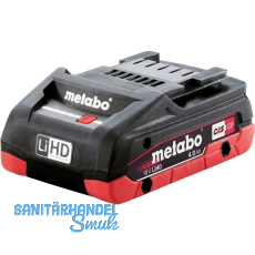 METABO Akku / Ersatzakku 18 Volt / 4,0 Ah (IEC) LiHD METABO Akku / Ersatzakku 18 Volt / 4,0 Ah (IEC) LiHD