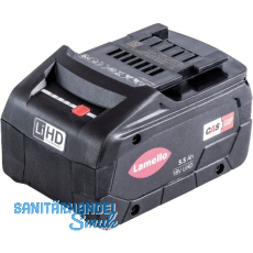 LAMELLO Akku / Ersatzakku 18 Volt / 5,5 Ah (IEC) Li-HD LAMELLO Akku / Ersatzakku 18 Volt / 5,5 Ah (IEC) Li-HD
