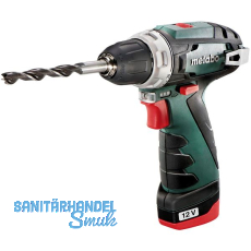 METABO Akku-Bohrschrauber BS Basic 12 Volt / 2,0 Ah (IEC) Li-Ion METABO Akku-Bohrschrauber BS Basic 12 Volt / 2,0 Ah (IEC) Li-Ion