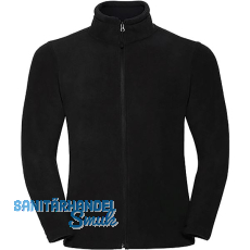 Fleecejacke Russell Herren schwarz XS