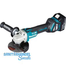 MAKITA Akku-Winkelschleifer DGA513RTJ 18 Volt / 5,0 Ah (IEC) Li-Ion MAKITA Akku-Winkelschleifer DGA513RTJ 18 Volt / 5,0 Ah (IEC) Li-Ion
