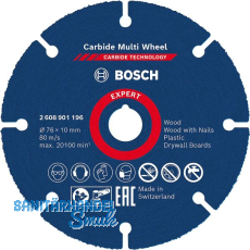 BOSCH Trennscheibe Multi Wheel � 76 x 1 x 10 mm