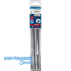 BOSCH HM-Hammerbohrer SDS-Plus-7X L�nge 265mm � 6,5 mm - 10 St�ck