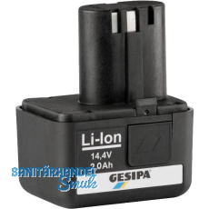 GESIPA Ersatzakku 14,4 Volt Li-Ion / 2,0 Ah