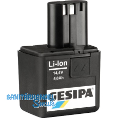 GESIPA Ersatzakku 14,4 Volt Li-Ion / 4,0 Ah GESIPA Ersatzakku 14,4 Volt Li-Ion / 4,0 Ah