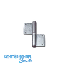 Fensternussband, rechts, Bandh�he 80 mm, Stahl verzinkt