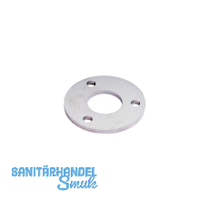 CROSO Ronde � 120 mm, Bohrung 49 mm, inkl. 3 Au�enbohrungen, Edelstahl V2A