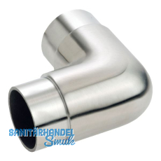 CROSO Rundbogen 90° kurz, für Rohr ø 42,4 x 2,0 mm, Edelstahl geschliffen V2A CROSO Rundbogen 90° kurz, für Rohr ø 42,4 x 2,0 mm, Edelstahl geschliffen V2A