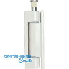 Aufschraubband 14 x 80 mm, Stahl kunststoffbeschichtet wei�