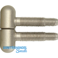 SFS Einbohrband, 13 mm, mit Rundkopf, Stahl vernickelt matt