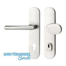 SH-Wechselgarnitur ARC - auf Schild PZ92, mit Kzs., Edelstahl, RC2, H�he 16 mm