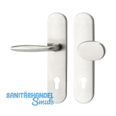 SH-Wechselgarnitur VERONESE - auf Schild PZ88, ohne Kzs., Edelstahl