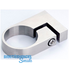 CROSO Rohrhalter f�r Rundrohr 42,4 mm, Edelstahl geschliffen V4A