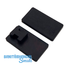 CROSO Einlage zu Glasklemmbeschlag für 8 mm, Maß 53 x 53 mm CROSO Einlage zu Glasklemmbeschlag für 8 mm, Maß 53 x 53 mm