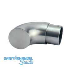 CROSO Endst�ck f�r Rohr � 33,7 x 2,0 mm, Edelstahl geschliffen V2A