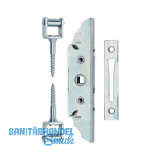 Einstecktrieb ohne Stulp, ohne Einlegestange, links, Stahl verzinkt