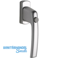 MACO Fenstergriff HARMONY Sperrknopf und 45� Rasterung, VK 7x35, silber eloxiert