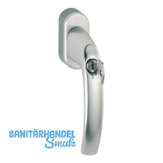 HOPPE Fenstergriff ATLANTA sperrbar Secustik, Aluminium silber eloxiert HOPPE Fenstergriff ATLANTA sperrbar Secustik, Aluminium silber eloxiert