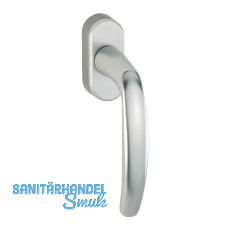 HOPPE Fenstergriff ATLANTA - Secustik, VK 7 x 32 - 42 mm, Alu silber