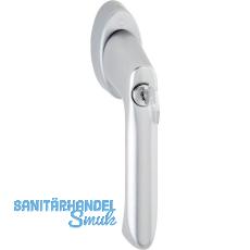 HOPPE Fenstergriff BREST - sperrbar, VK 7 x 32 - 42 mm, Alu silber HOPPE Fenstergriff BREST - sperrbar, VK 7 x 32 - 42 mm, Alu silber