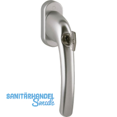 HOPPE Fenstergriff TOKYO - Sperrzylinder, 90�, VK 7 x 35 mm, Edelstahl-Effekt