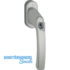 HOPPE Fenstergriff LI�GE - Sperrzylinder, Vierkant 7x32, 100 Nm,Edelstahl-Effekt