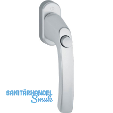 HOPPE Fenstergriff LIÈGE - Druckknopf, Vierkant 7 x 37 mm, Alu silber eloxiert HOPPE Fenstergriff LIÈGE - Druckknopf, Vierkant 7 x 37 mm, Alu silber eloxiert