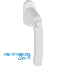 HOPPE Fenstergriff LI�GE - Druckknopf, Vierkant 7 x 32 mm, Alu wei�