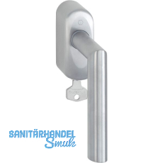 HOPPE Fenstergriff AMSTERDAM - SecuSelect, VK 7 x 32 mm, Edelstahl matt