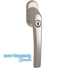 ROTO Fenstergriff ROTOLINE - Sperrzylinder, 40 Nm, Aluminium champagne eloxiert