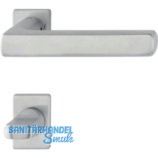 HOPPE Drückergarnitur DALLAS - auf mini Rosette WC, 40-45, Edelstahl matt HOPPE Drückergarnitur DALLAS - auf mini Rosette WC, 40-45, Edelstahl matt