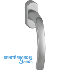 HOPPE Fenstergriff LI�GE, Vierkant 7 x 37 mm, Alu Edelstahl-Effekt