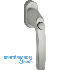 HOPPE Fenstergriff LIÈGE - Druckknopf, Vierkant 7 x 40 mm, Alu Edelstahl Effekt HOPPE Fenstergriff LIÈGE - Druckknopf, Vierkant 7 x 40 mm, Alu Edelstahl Effekt