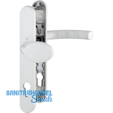 Wechselgarnitur LI�GE - auf Schmalschild 36 mm, Knopf, 67 - 72, wei�