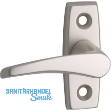 GRUNDMANN Fenstergriff FAVORIT 1004 - sichtbar geschraubt, 7x35, Alu poliert