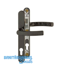 Dr�ckergarnitur LI�GE - auf Schmalschild 30 mm, 72 - 82, braun