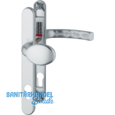 Wechselgarnitur LI�GE - auf Schmalschild 30 mm, Knopf, 72 - 82, silber eloxiert