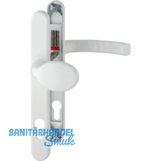 Wechselgarnitur LI�GE - auf Schmalschild 30 mm, Knopf, 72 - 82, wei�