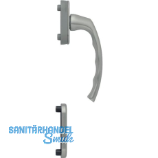 HOPPE Balkont�rgriff-Halbgarnitur LI�GE - innen, Edelstahl-Effekt